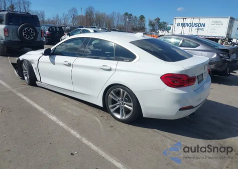 2018 BMW 430I Gran Coupe from USA, damaged, VIN WBA4J1C53JBG77691